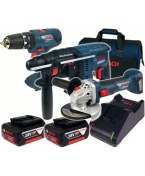 Resim Bosch Gbh 180-LI Gsb 180-LI Gws 180-LI 2X5,0AH 