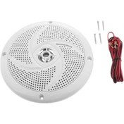 Resim Xurunkeji 6,5 İnç Deniz Hoparlörü Su Geçirmez 60w Tekne Hoparlörü Ses Amplifikatörü Kablolu Tekne Deniz Araba Karavan Ses Sistemi İçin 