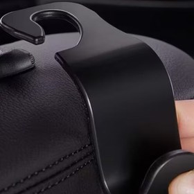 Resim TechnoStation Çok Amaçlı Araç İçi 8Li Askı Kanca Seti Elbise Çanta Market Poşet Askısı Pratik Ev Araç Askı 8 Adet 