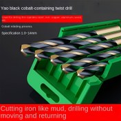 Resim Matkap Ucu Ekstra Sert Paslanmaz Çelik Özel Delme Cihazı Metal Demir Doğru Sap Ahşap İşleme Matkap Ucu Ekstra Sert Kobalt Yüksek Hızlı Paslanmaz Çelik Özel 