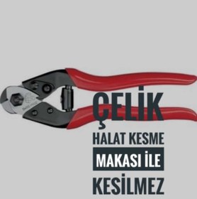 Resim Vi Caro 10 mm Grade80 G80 1.8 Metre Kesilmez Motorsiklet Zinciri Kılıflı 
