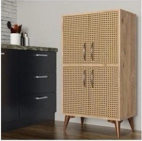 Resim Tanmob Küçük Boy Çok Amaçlı Dolap Çam - MDL0202 