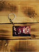 Resim Panorama Ajans Blackpink Black Pink Konser Albüm Fotoğraf Ince Metal Anahtarlık 