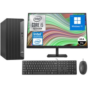 Resim Hp Pro Tower 400 G9 Intel Core I5 12400 64GB 1tb SSD Windows 11 Pro 23.8" Masaüstü Bilgisayar 6A750EAWM08 