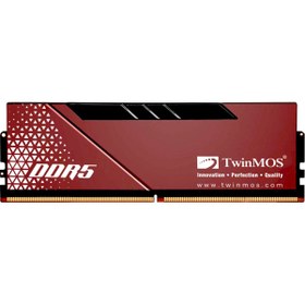 Resim TwinMOS DDR5 32GB (1x32GB) 6000MHz CL36 Desktop Ram Soğutuculu (TMD532GB6000U36) 