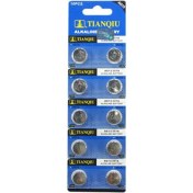 Resim Tianqiu AG13 LR44/357 Düğme Pil Alkalin 10'lu 