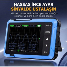 Resim Fnırsı Dso-510 Mini El Tipi Dijital Osiloskop + Sinyal Jenaratörü 