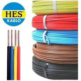 Resim Hes H05Z1-K 0,75Mm Halogen Free Nyaf Çok Telli Enerji Kablosu 100 