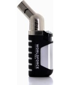 Resim Worldforce Turbo Torch Piezo 1300° Doldurulabilir Jet Pürmüz N11.3476 Siyah 