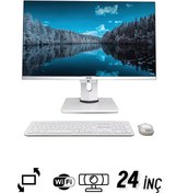 Resim IZOLY P700 I7-10700 8gb 256gb 24" Fhd Webcam Pivot All In One Bilgisayar 