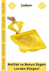 Resim Özel Üretim Köşe Uyumlu Ergonomik Plastik Evye Organizer Atık Mutfak Banyo Üçgen Lavabo Süzgeci Çok Renkli 