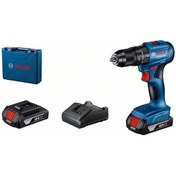 Resim Bosch Professional GSB 185-LI 2 x 2.0Ah Çift Akülü Darbeli Matkap - 06019K3100 