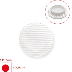 Resim 3 Adet Büyük Yer Süzgeci Izgarası ve Gider Kapağı 