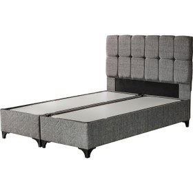 Resim HAMMAK Tek/ Çift Kişilik Cube Baza + Başlık 