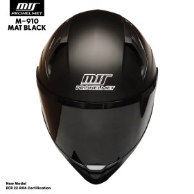 Resim Mts M 910 Güneş Vizörlü Dot/Ce Onaylı Full Face Motosiklet Kaskı Siyah 