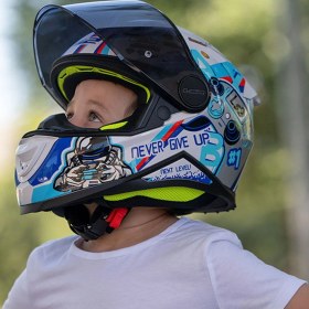 Resim Ls2 Kid Next Level Kapalı Model Çocuk Kask 