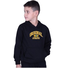 Resim Fyk Kids 3'lü Erkek Çocuk Baskılı Cepli Kapüşonlu Sweatshirt Çok Renkli 