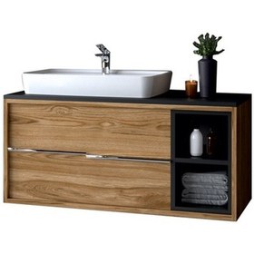 Resim Denko Matia 100 Cm Mdf Banyo Dolabı Takım Ve Boy Dolabı Çok Renkli 