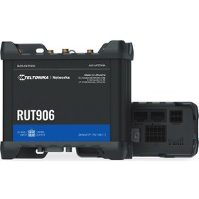 Resim Teltonika RUT906 Lte/4g Wlan Industrial Cellular Router (Cat4) uyumlu 