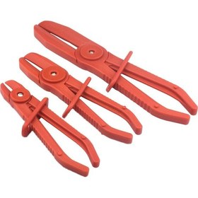 Resim Yifomall Otomotiv Tamiri İçin 30cm Mavi Düz Uçlu 6'lı Plastik Boru Kapatıcı Pense Seti - Dayanıklı, Kolay Kullanım, Farklı Araçlarla Uyumlu 