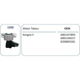 Resim Fkk1326 - Motor Takozu Dacıa Logan Sandero 1.2 Kangoo 1.6 K4m 1 