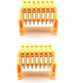 Resim Qingmipy Makita 14.4v-18v Lxt Li-ion Batarya İçin Şarj Bağlantı Terminali Pa17 Modeli - Plastik+metal Malzeme, Sarı Renk, 2 Adet 