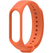 Resim Xiaomi Mi Band 3 Uyumlu Zore Kordon-Turuncu 