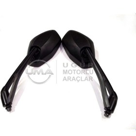 Resim Universal Ürünler - Motorsiklet Mondial 125 Mh Drift Ayna Takımı 