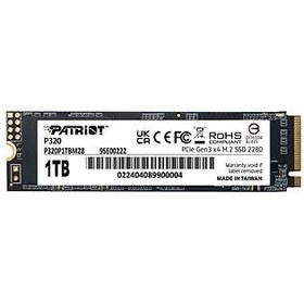 Resim Patriot P320 1TB 3000/2200MB/s NVMe M.2 SSD Disk 