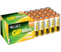 Resim GP 15AU R6 ULTRA ALKALİN KALEM AA 40 LI PAKET FİYAT 