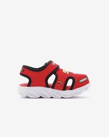 Resim Skechers Hypno - Splash - Hydro - Fun Küçük Erkek Çocuk Kırmızı Işıklı Sandalet 400612n Rdbk Kırmızı 