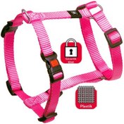 Resim Karlıe Kilitli Göğüs Tasma Xl 90-120cm Pembe Çok Renkli 