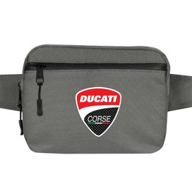 Resim Ducati Corse Logo Bel Çantası - Gri 