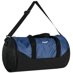 Resim Silindir Spor Çanta El Valizi Mavi Çok Renkli 