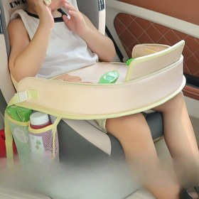 Resim Çocuk Araba Koltuğu Tepsisi, Çok Fonksiyonlu Depolama Araba Tepsisi, Bebek Arabası Depolama Plakası 
