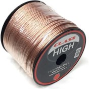 Resim Class 2X1.50MM 40METRE Hoparlör Seslendirme Kablosu Şeffaf 