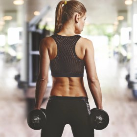 Resim MioFit Kadın Fishnet Spor Sütyeni 