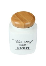 Resim Porland Be Happy Kapaklı Baharatlık 235cc Beyaz 