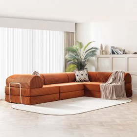 Resim Doqu Home Bohem Köşe Koltuk 