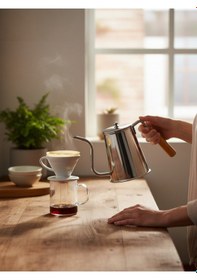 Resim Moda Bakır Barista Bakır Demlik Nikel Gümüş 
