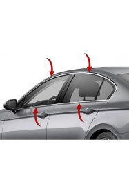 Resim Seda Dizayn Oto Vw Passat B8.5 2019 Cam Çevre 8 Prç. Sd P.çelik 