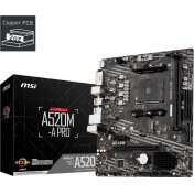 Resim Msı A520M-A Pro Ddr4 4600/1866MHZ M.2 Matx Am4 