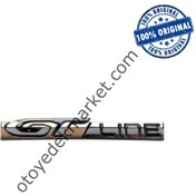 Resim Peugeot 508 (2019-2023) Arka Çamurluk ''GT Line'' Yazısı, Siyah (Orijinal) 