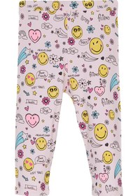 Resim Lovetti Kız Çocuk Friendly Smile Desen Kapri 8890 Çok Renkli 