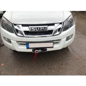Resim Ducki Isuzu Dmax 2012 Ve Sonrası İçin 5cm Kupalı Vinç Montaj Tablası / Sehpası 