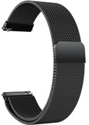 Resim Techmaster Huawei Watch Gt5 Gt4 Gt2e Gt2 Gt3 Gt3 Pro 46mm Honor Watch 2 Uyumlu Metal Hasır Kordon 