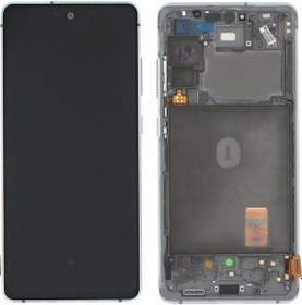 Resim Samsung Galaxy Uyumlu S20 Fe Sm-g780 Lcd Ekran Dokunmatik Çıtalı Beyaz Belirtilen 