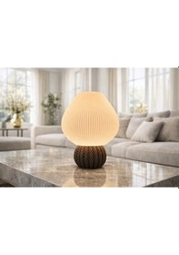 Resim Dovi Model - Led Abajur - Masa Lambası - Usb 5v İle Çalışır - Slim Led Aydınlatması Dahildir - Dekoratif Lamba - Renk Seçenekli Çok Renkli 