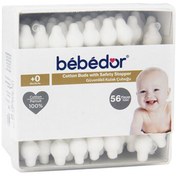 Resim Bebedor Güvenlikli Kulak Çubuğu 56 Adet 