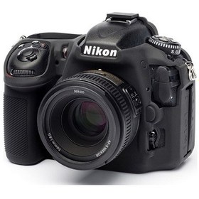 Resim Easycover Nikon D500 Silikon Kılıf Ecnd500B (Siyah) 